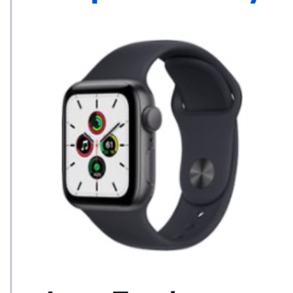 Apple Watch SE 40mm space grey with sport band